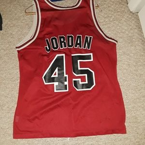 Jordan champion throwback basketball jersey